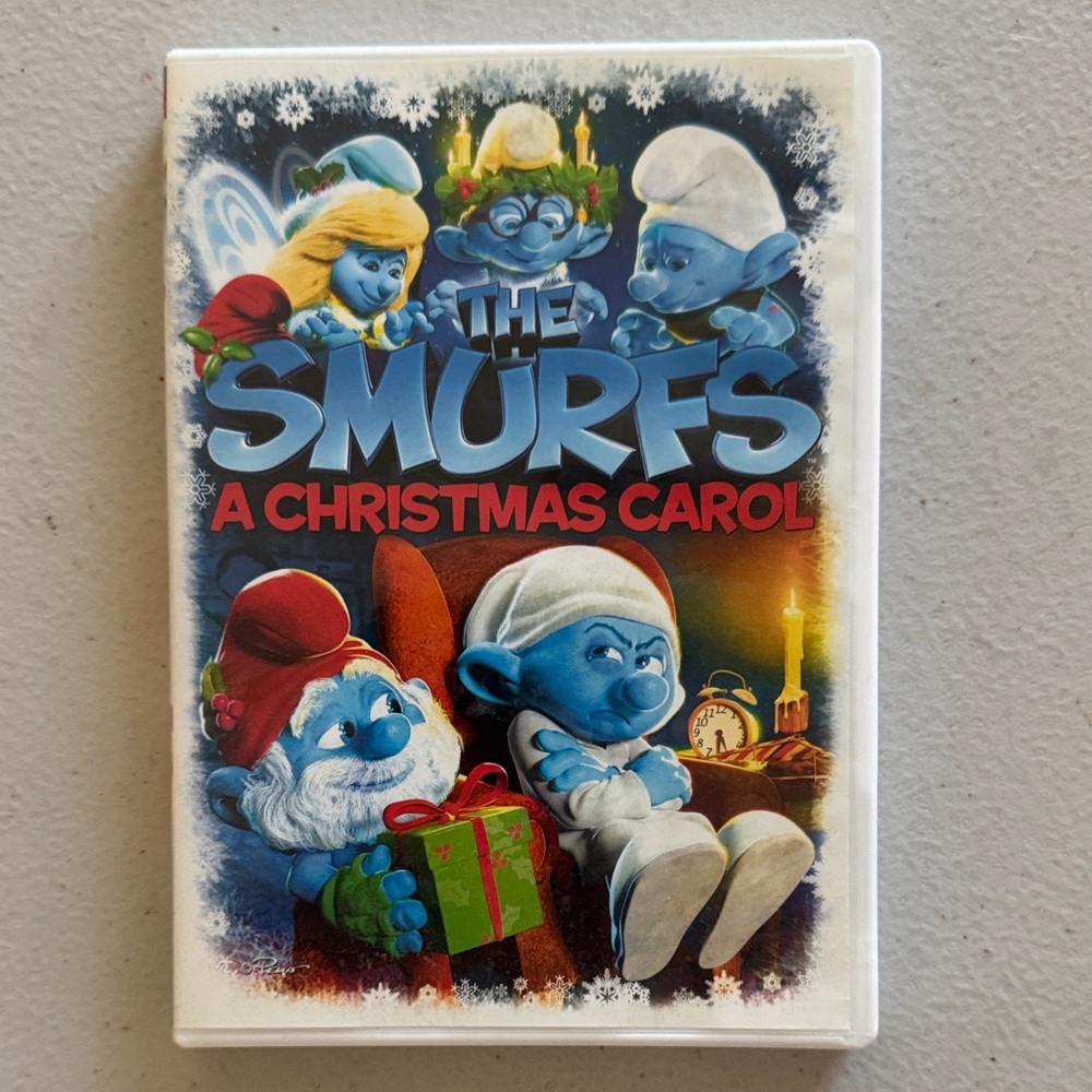 The Smurfs A Christmas Carol DVD